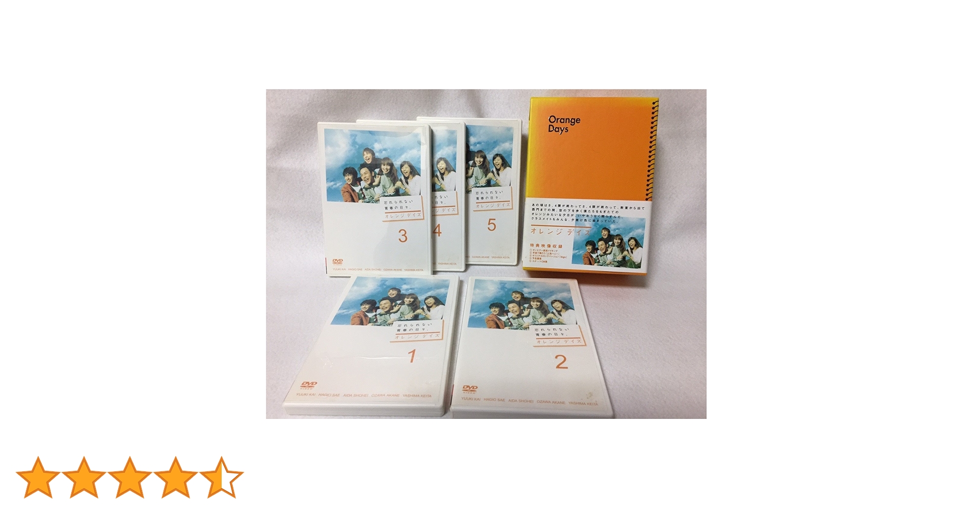 美品！妻夫木聡・柴咲コウ主演 オレンジ デイズ DVD-BOX【初回限定盤】 81ogoNmKDYL.jpg_BO30,255,255,
